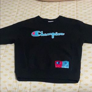 NWOT Black reverse weave sweatshirt